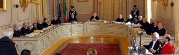 Seduta Corte Costituzionale